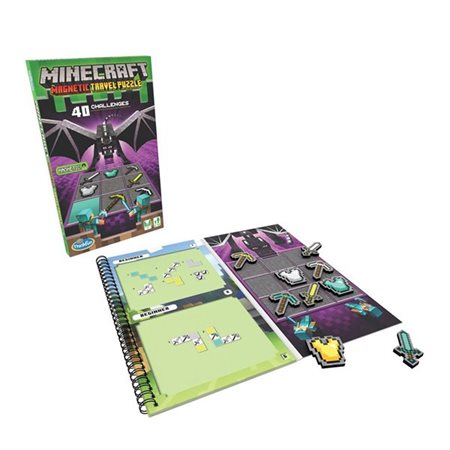 MINECRAFT MAGNETIC TRAVEL PUZZLE