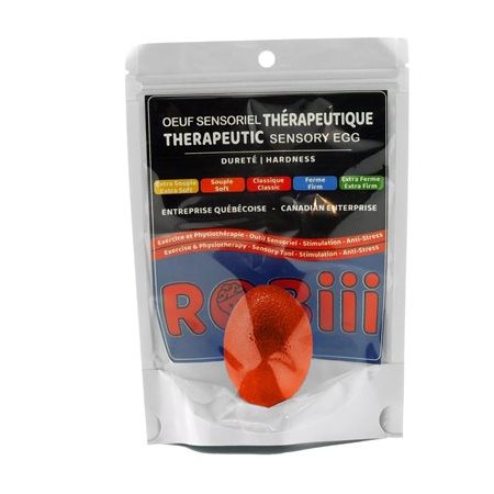 Robii Sensory Egg - Classic - Red