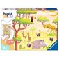 2 casse-têtes 24 morceaux -PUZZLE & PLAY - SAFARI