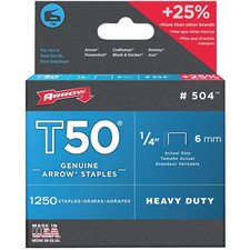 T50® Staples 1/4”