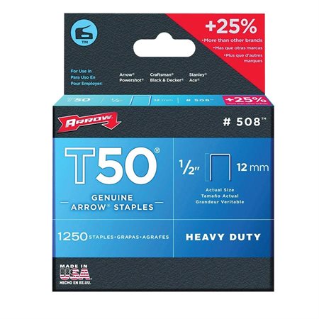 Agrafes T50® 1 / 2”