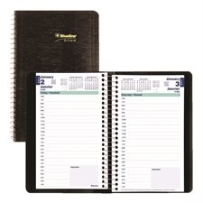 Daily Diary (2026) Soft cover, English black