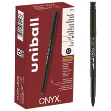 Onyx Rollerball Pens 0.7 mm black