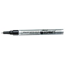 Super Color Permanent Marker Extra-fine point silver