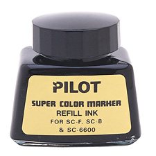 Bouteille d'encre pour marqueur Super Color bleu