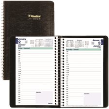 Daily Diary (2025) Soft cover, Bilingual black