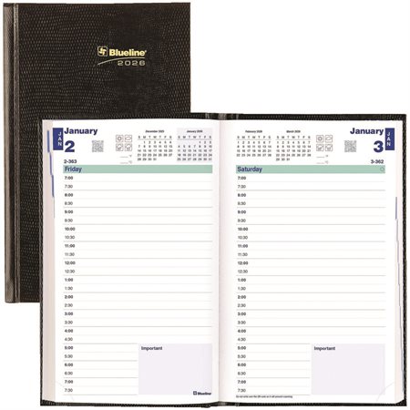 Daily Diary (2025) Bilingual black