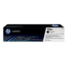 Cartouche de toner HP 126A À l’unité noir