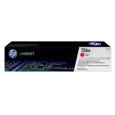 HP 126A Toner Cartridge Single Cartridge magenta