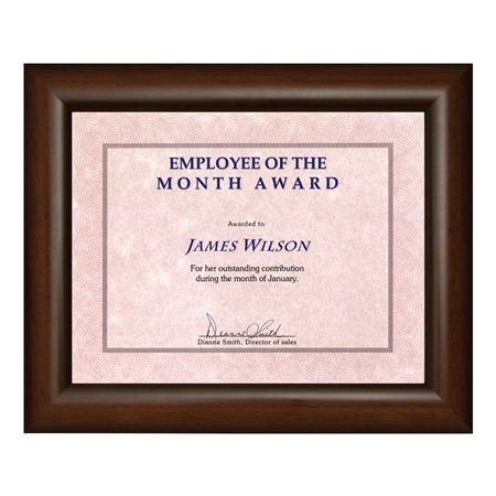 Milano Certificate Frame