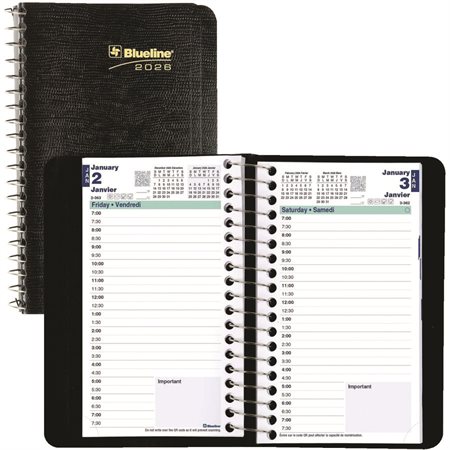 Daily Pocket Diary (2025) black