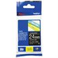 24 mm P-Touch TZe Printing Tape Cassette white on black