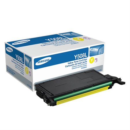 Cartouche de toner compatible (Alternative à Samsung CLT-508) jaune