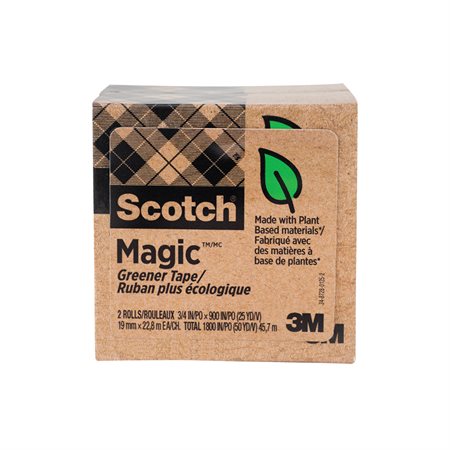 Magic™ Invisible Adhesive Tape Refill, pkg 2 19 mm x 22.8 m