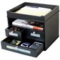 Midnight Black 3-Drawer Organizer