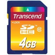 Secure Digital Memory Card 4 GB