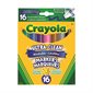 Marqueurs lavables Ultra-Clean Pointe Large couleurs classiques - boîte de 16