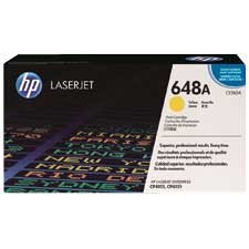 Cartouche de toner HP 648A jaune