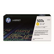 Cartouche de toner HP 507A jaune