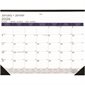 DuraGlobe Monthly Desk Pad Calendar (2025) bilingual