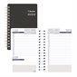 DuraGlobe™ Daily Diary (2025) Semi-flexible cover black