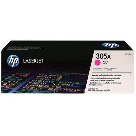 Cartouche de toner HP 305A magenta