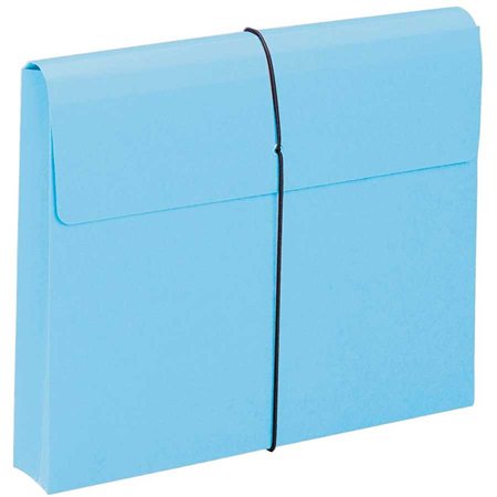 Chemises expansibles de couleur Format lettre bleu (10)