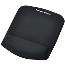 Tapis de souris/repose-poignet PlushTouch™ Format régulier noir