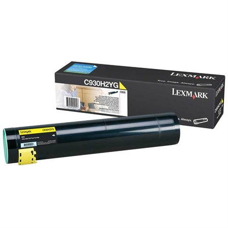 Cartouche de toner C930H2 jaune