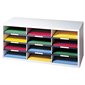 Literature  / Mail Sorter 12 compartments, 29 x 11-7 / 8 x 12-15 / 16"H