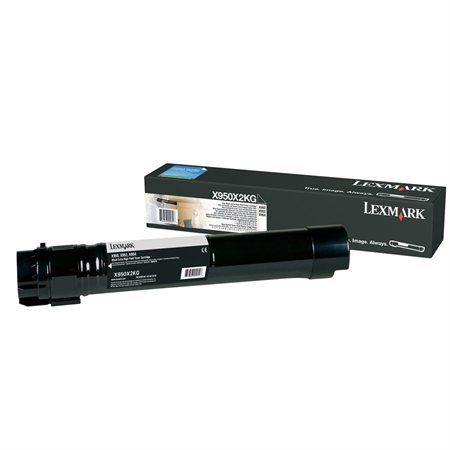 X950 / X952 / X954 Extra High Yield Toner Cartridge black