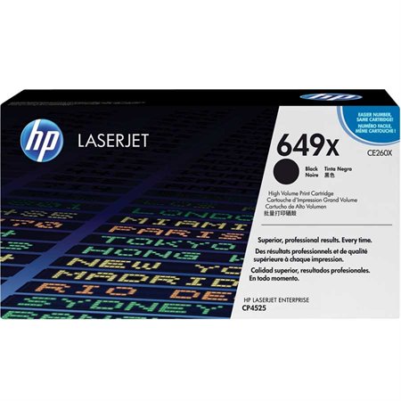 HP 649X High Yield Toner Cartridge