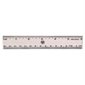 Transparent Rigid Plastic Ruler 15 cm metric /  6"