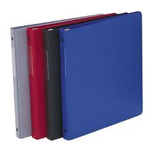 Round Ring Essential Binder 5 / 8 in. red