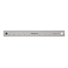 Metal Ruler with Cork Backing 30 cm metric / 12”