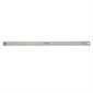 Metal Ruler with Cork Backing 60 cm metric  /  24”