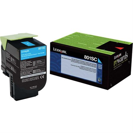 801X Toner Cartridge cyan