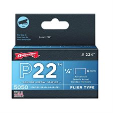 Agrafes P22™ 1/4”