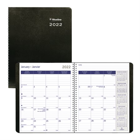 DuraGlobe™ Monthly Diary (2025) Corinth soft cover