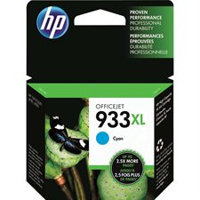 HP 933XL High Yield Ink Jet Cartridge cyan