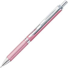 EnerGel® Alloy Retractable Ballpoint Pen Black Ink pink