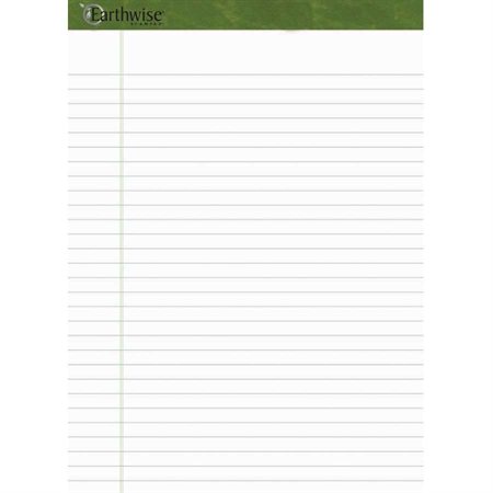 Bloc de feuilles lignées recyclées Earthwise™ 8-1 / 2 x 11 po (pqt 4)