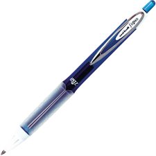 Stylos à bille roulante rétractable Signo 207 Colours bleu