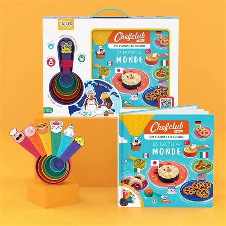 CHEF CLUB COFFRET LES RECETTES DU MONDE