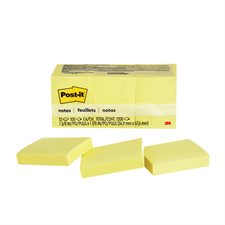 Feuillets autoadhésifs Post-it® Uni 1-1/2 x 2 po. (12)