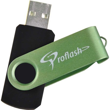 FlipFlash Flash Drive 256 GB green