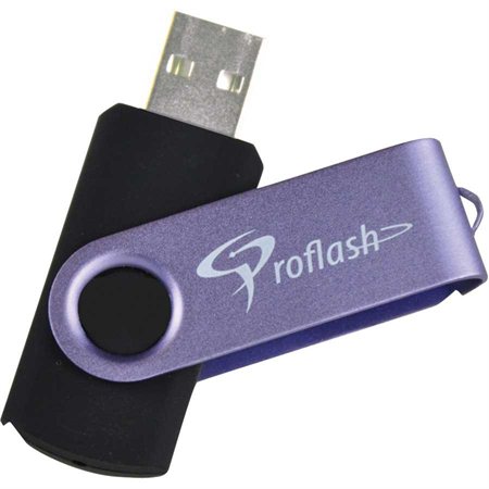 FlipFlash Flash Drive 64 GB purple