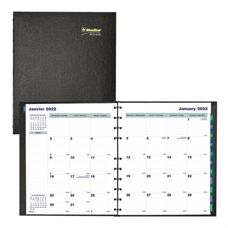 Agenda mensuel MiracleBind™ (2025) Couverture rigide CoilPro 11 X 9-1 / 16 po.