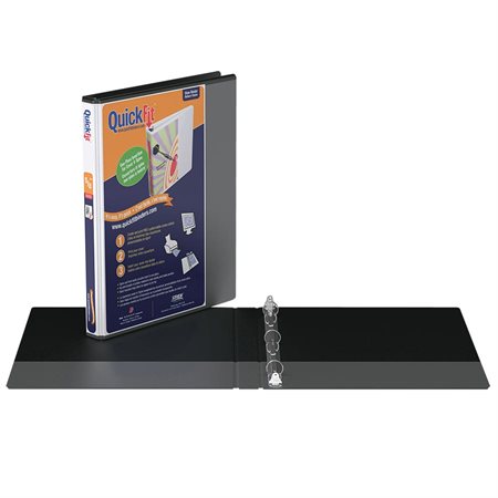 QuickFit® Presentation Binder 5 / 8 in. black