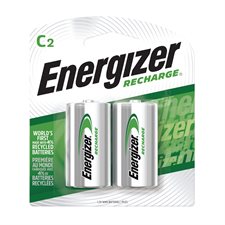 Piles rechargeables Recharge® 2 x C